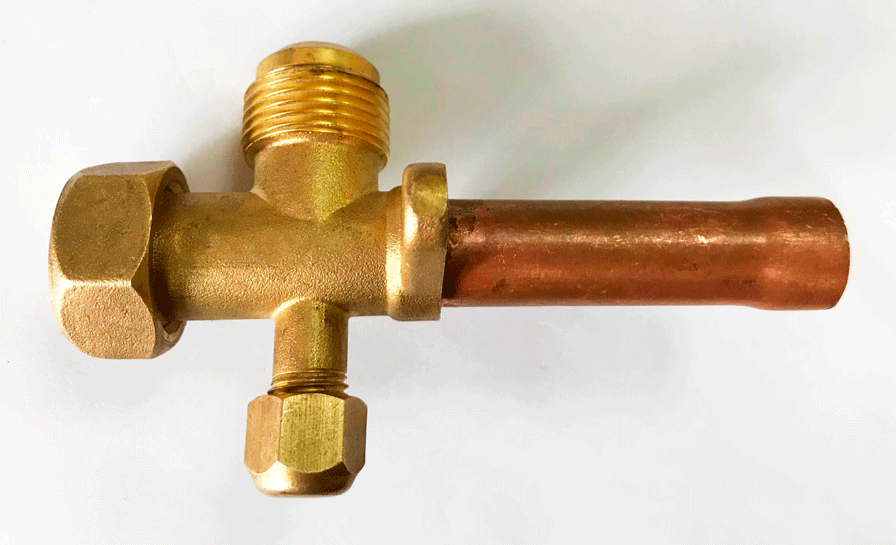 Сервисный клапан (вентиль) для кондиционера